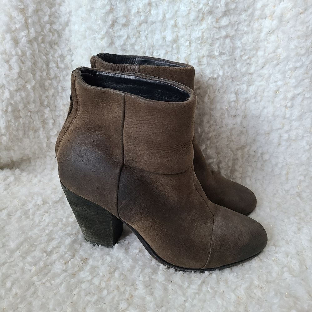 Rag & Bone Classic Newbury Ankle Boots Booties size 37
